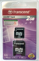 miniSD-Karte 4GB